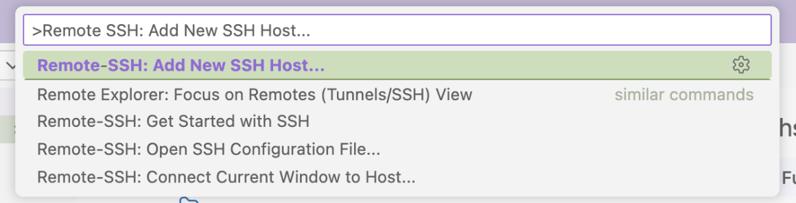 Add SSH